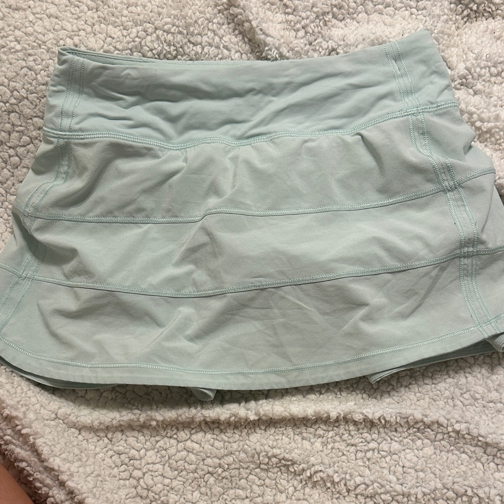 Lululemon Light mint Blue Athletic Skort
